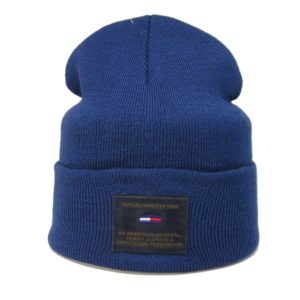 Шапка "Tommy hilfiger" H007-Blue